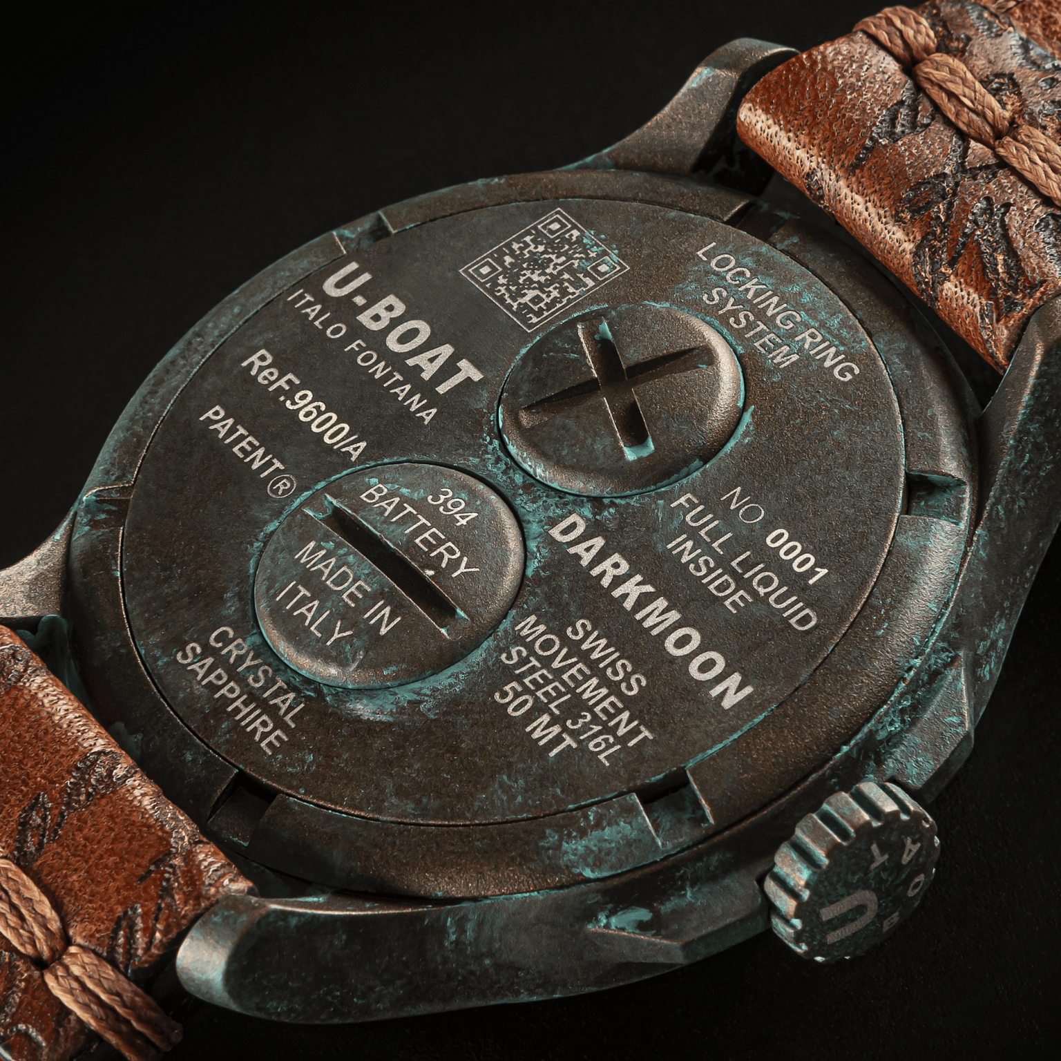 Darkmoon Vintage Unico Men’s Bronze Black Watch