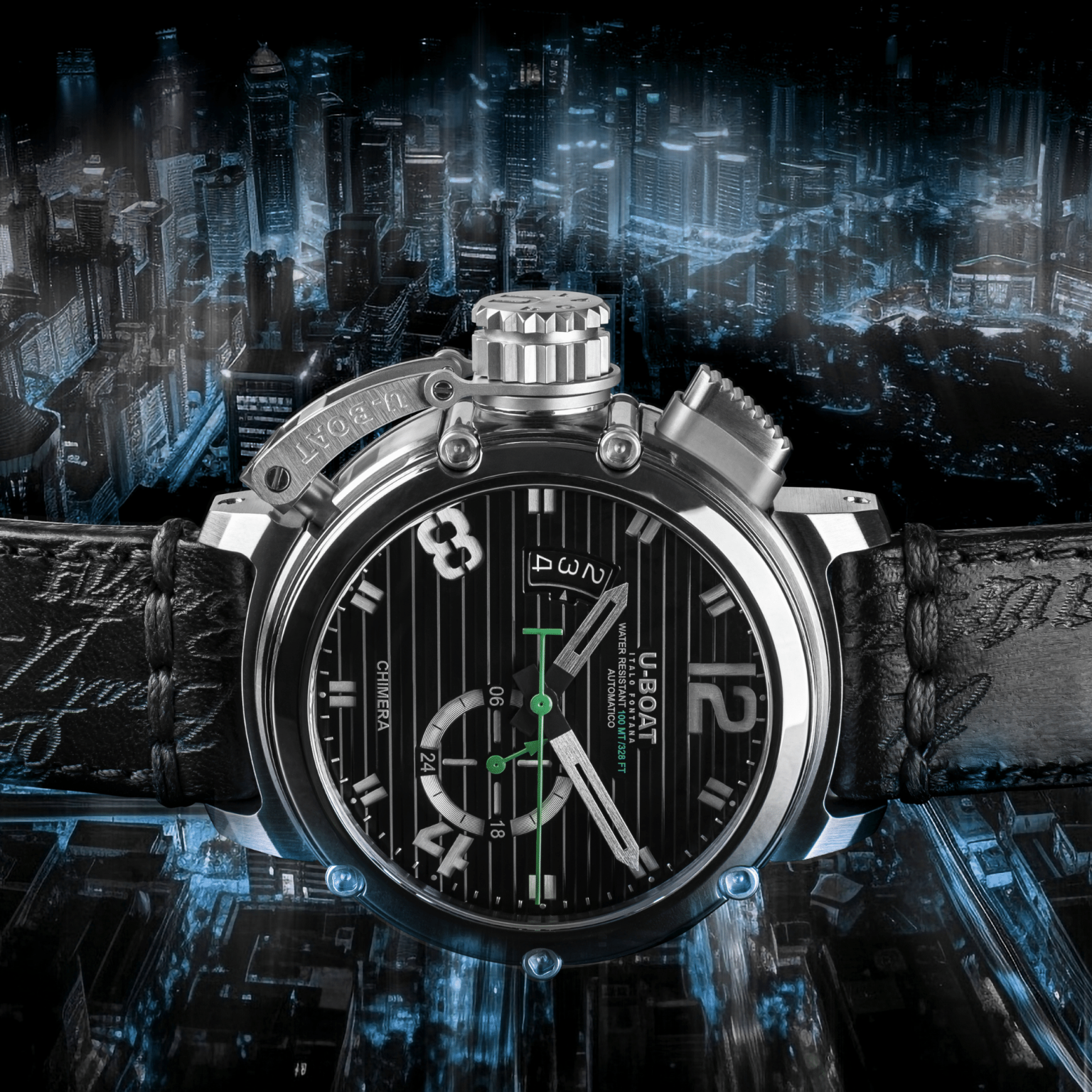 U-Boat Men’s Watch 46mm Chimera Automatic Black