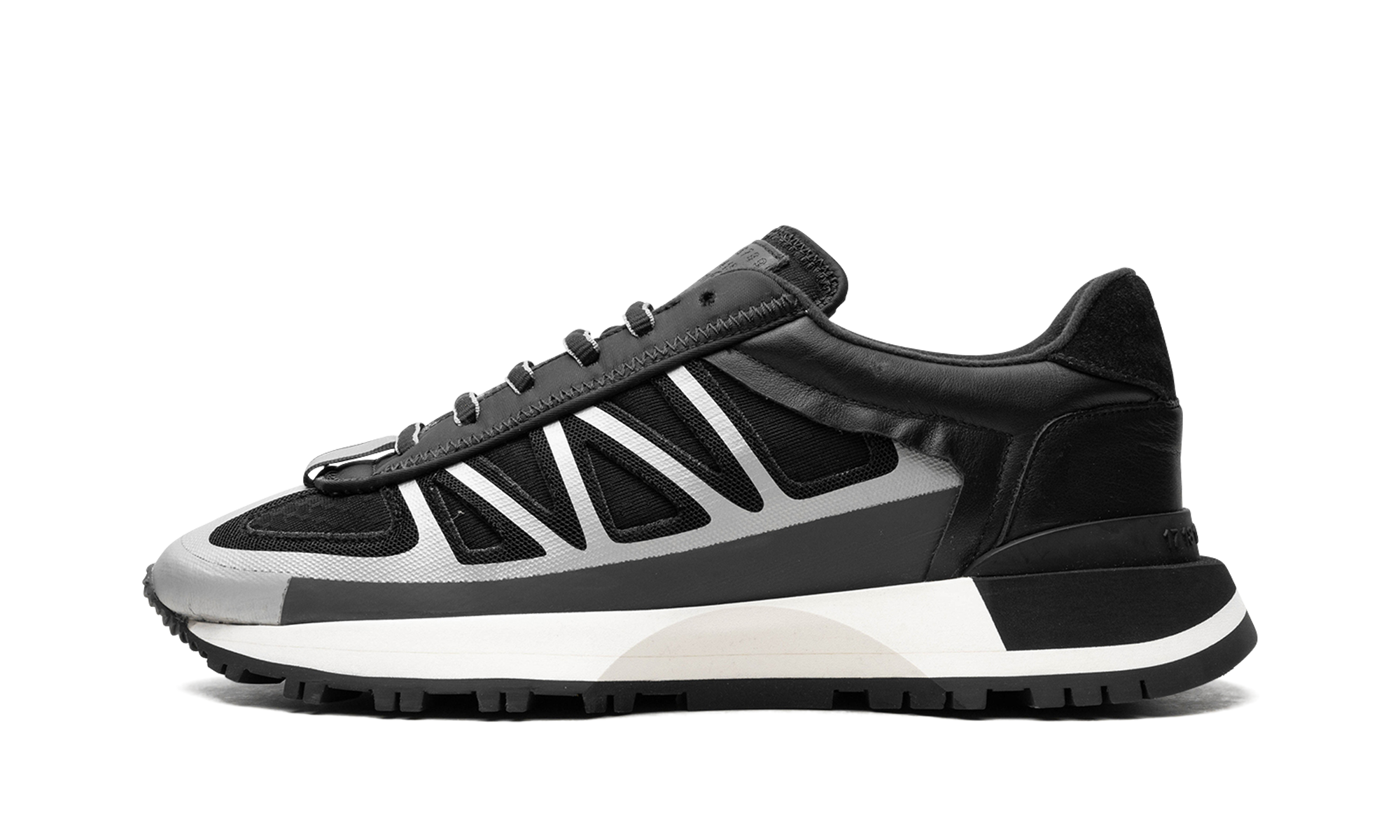 Deconstructed Sneaker „Schwarz“