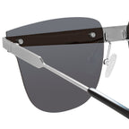 United Nude Sunglasses D-Frame Silver and Grey