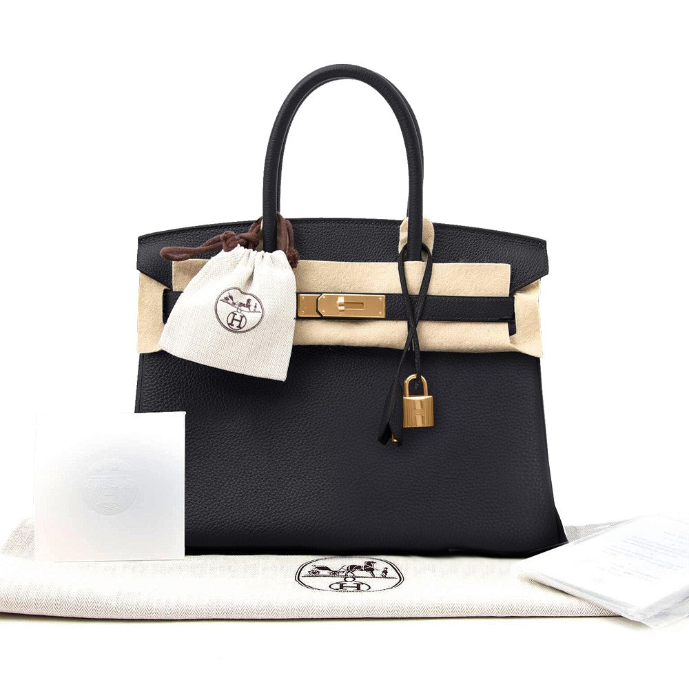 Hermes Birkin Togo 30 Damen Ledertasche
