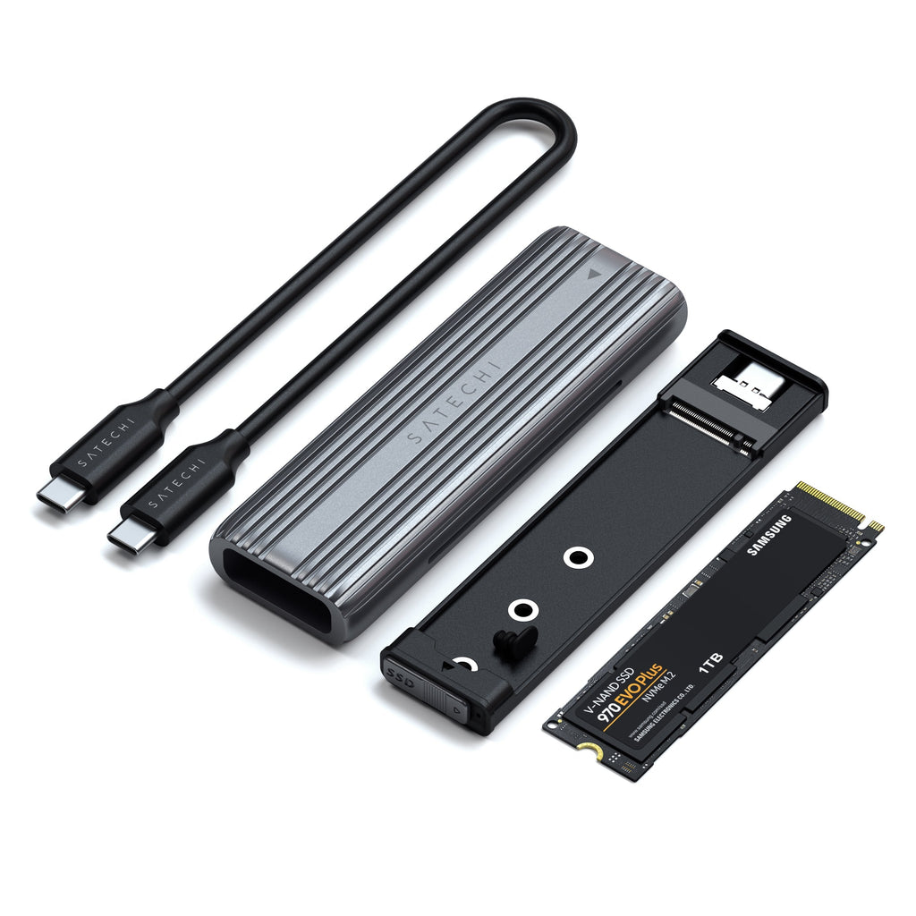 USB-C NVMe- und SATA-SSD-Gehäuse