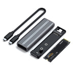 USB-C NVMe- und SATA-SSD-Gehäuse