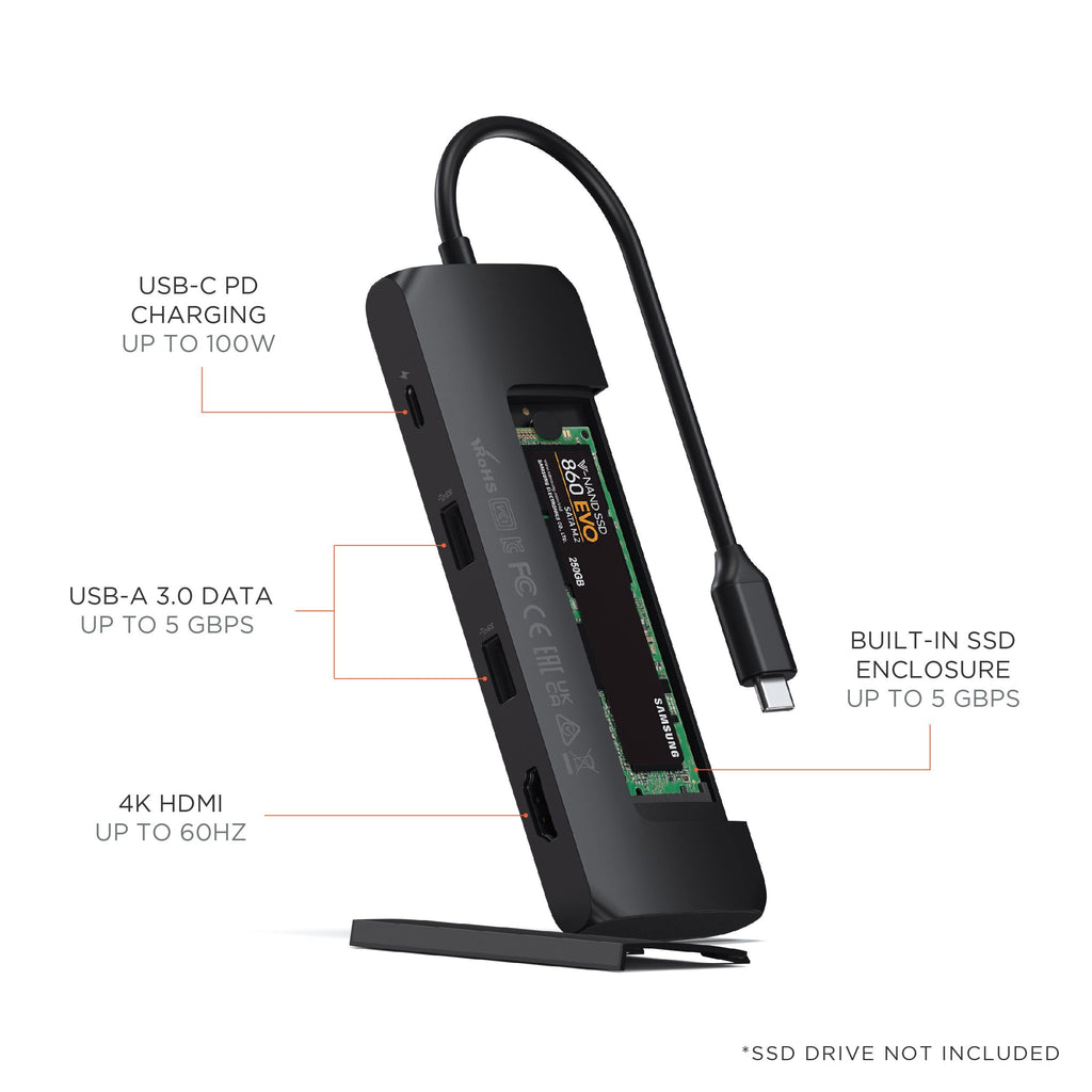 USB-C Hybrid-Multiport-Adapter