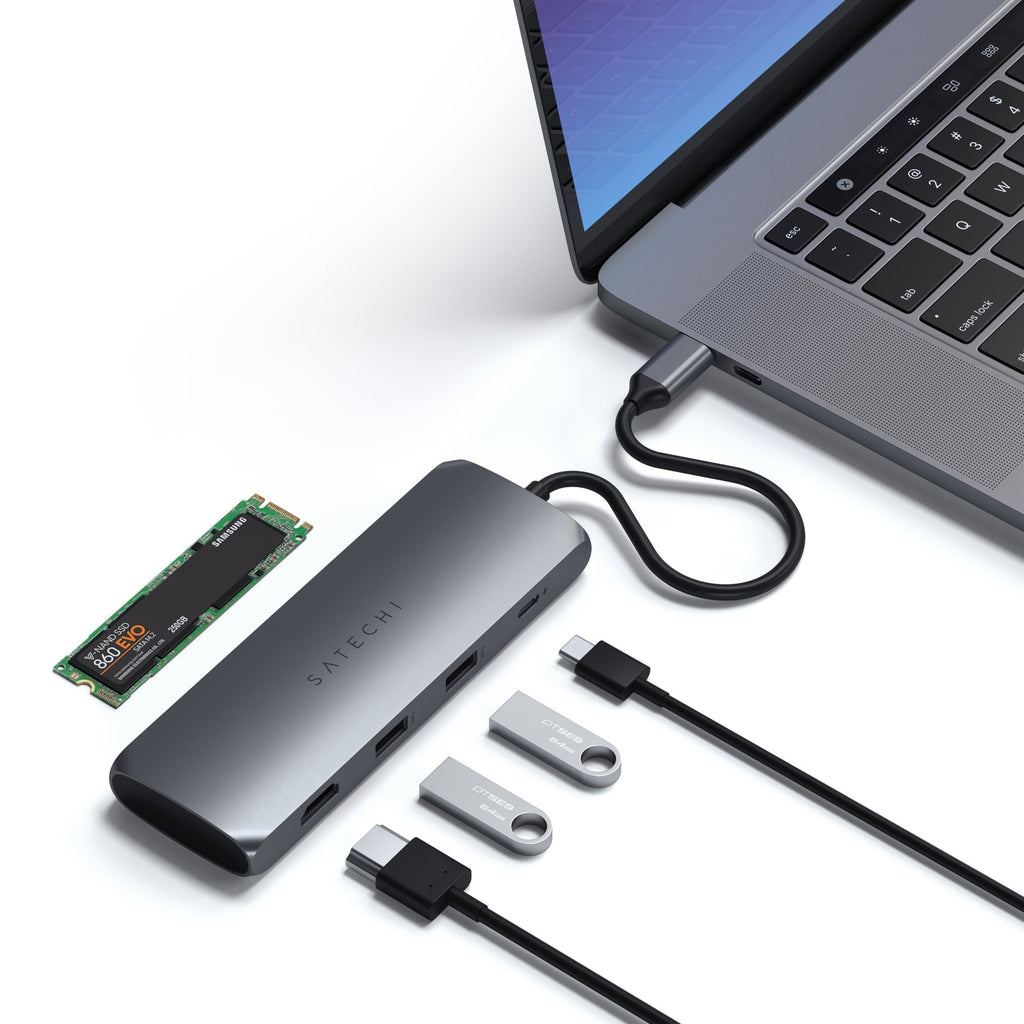 USB-C Hybrid-Multiport-Adapter