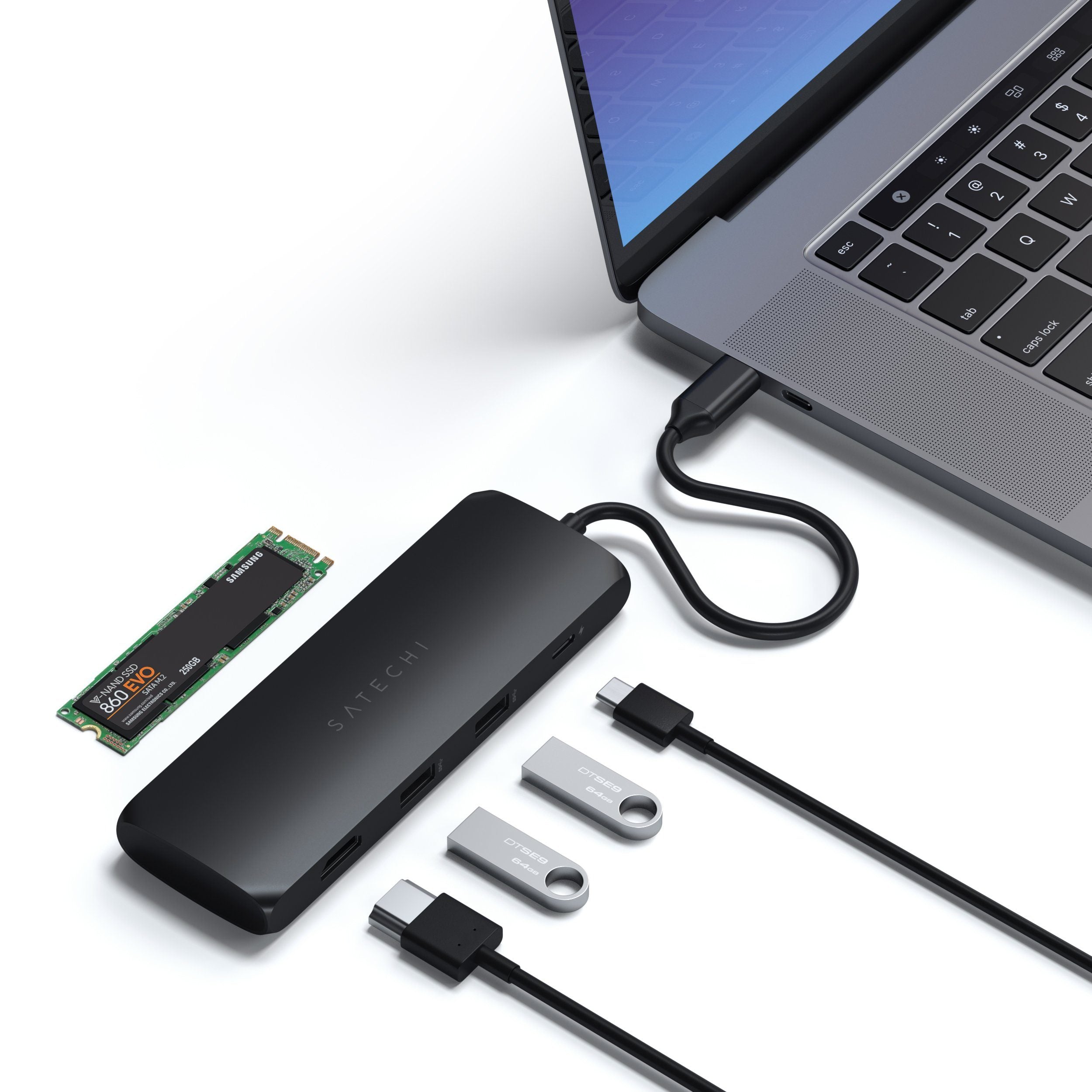 USB-C Hybrid-Multiport-Adapter