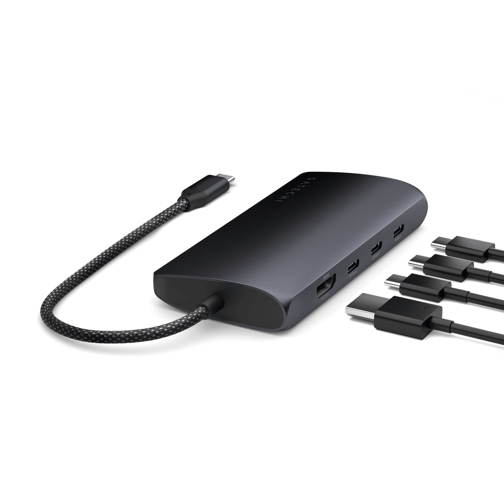 USB-C Multiport-Adapter 8K mit Ethernet V3