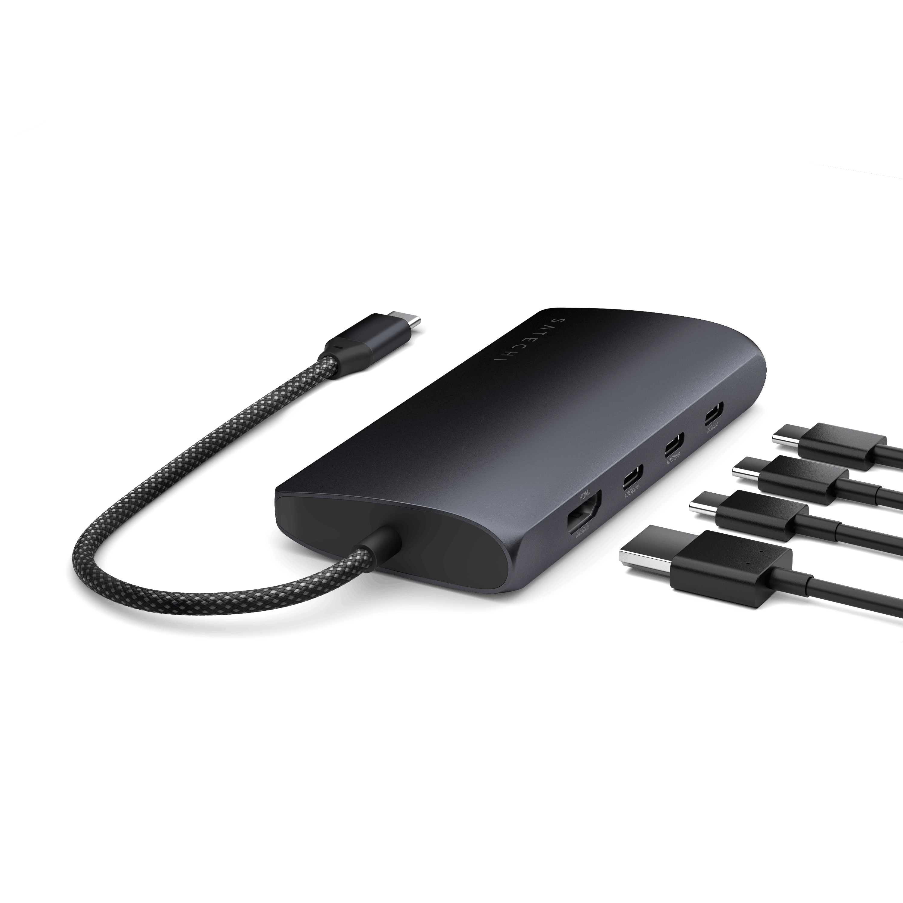 USB-C Multiport-Adapter 8K mit Ethernet V3