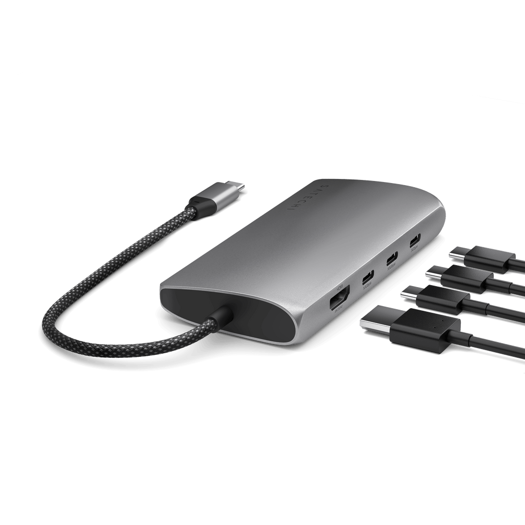 USB-C Multiport-Adapter 8K mit Ethernet V3