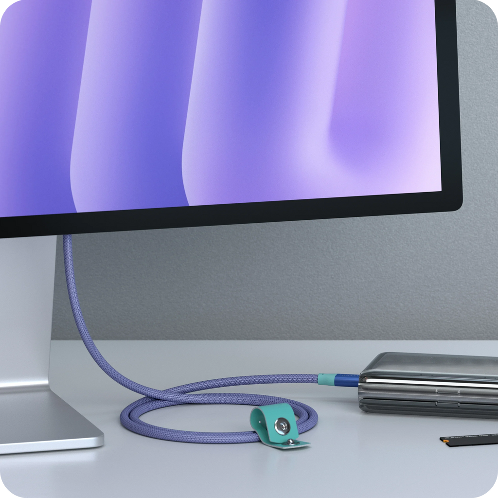 USB-C-auf-USB-C-Daten- und Ladekabel