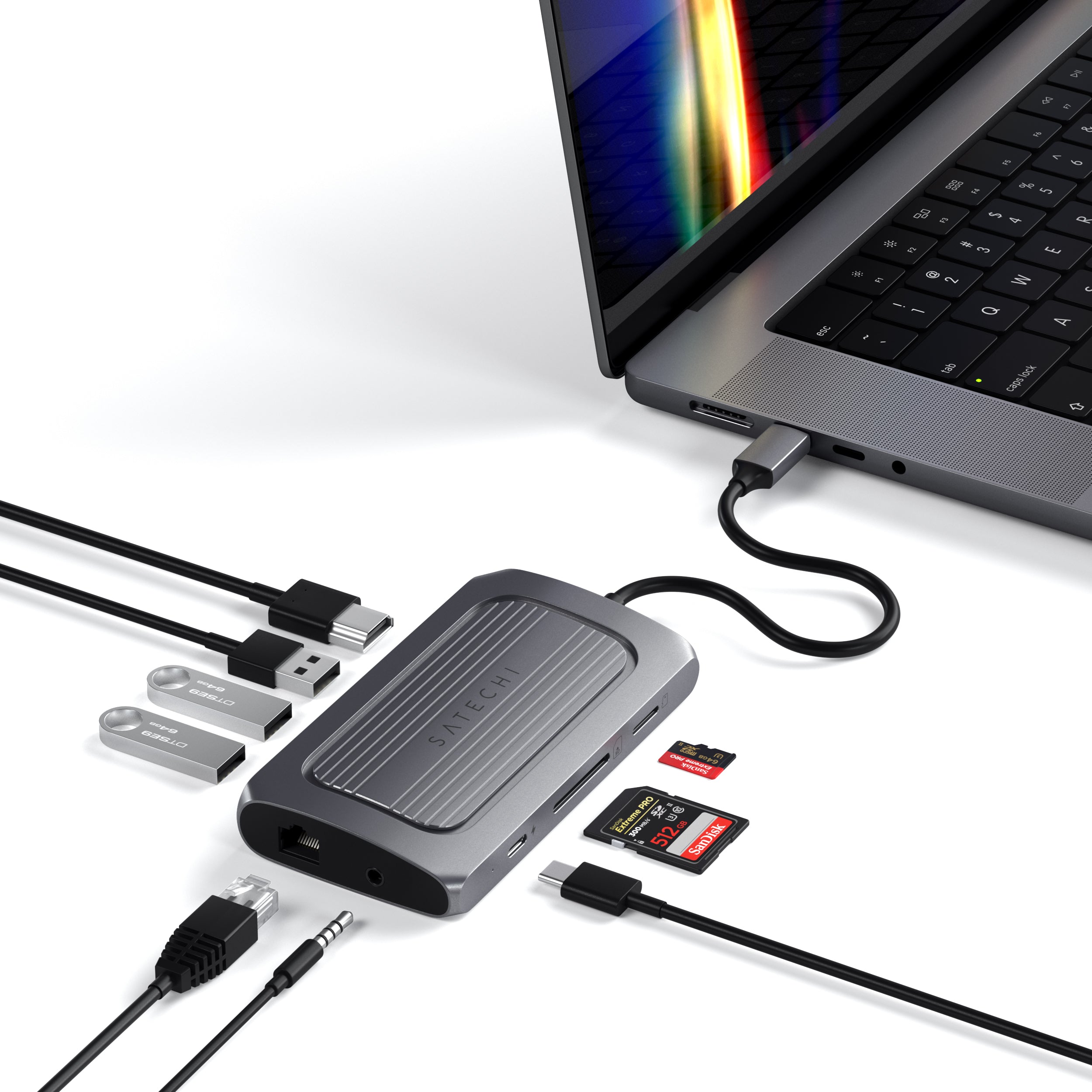 USB4 Multiport-Adapter mit 8K HDMI