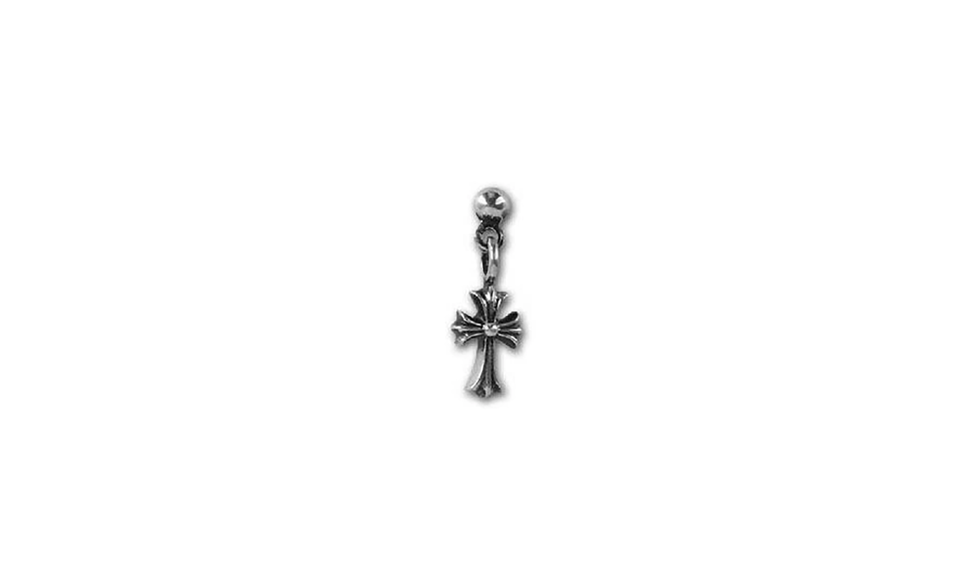 Tiny CH Cross Earring "Single Earring - Silver" CHRM0626