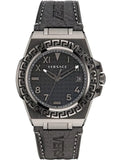 Versace Men's Watch Greca Reaction Black Gun