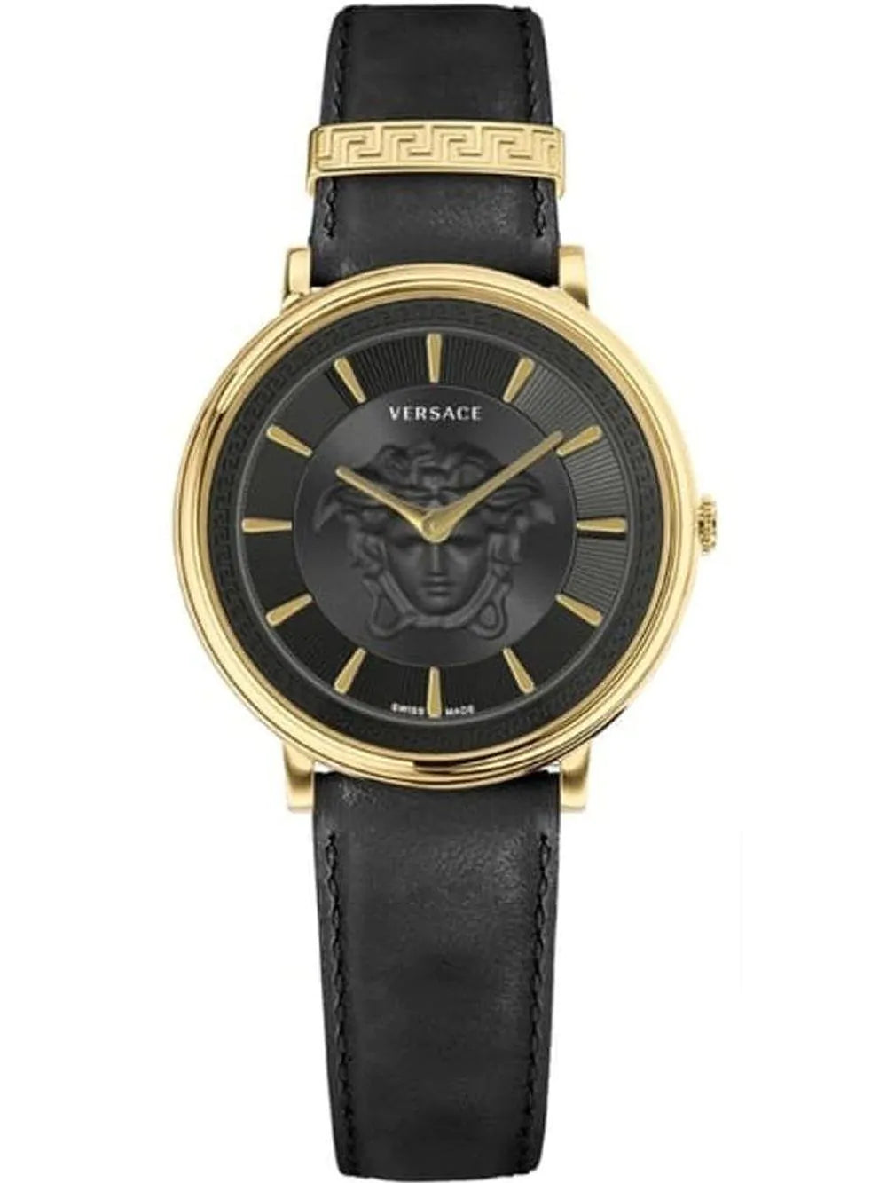 Versace Ladies Watch V-Circle 38mm Black
