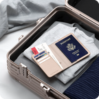 Vegan-Leather FindAll™ Passport Cover