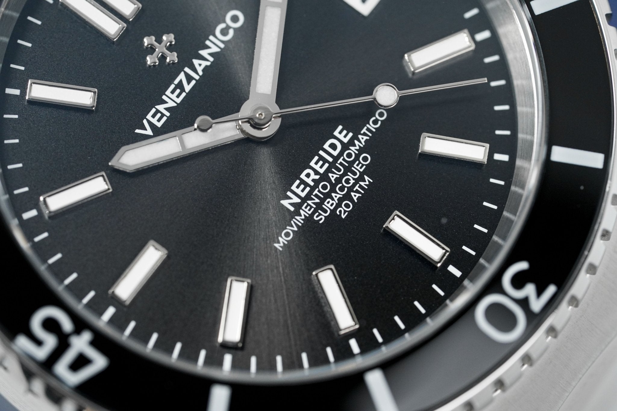 Venezianico Automatic Watch Nereide Canova Bracelet Black