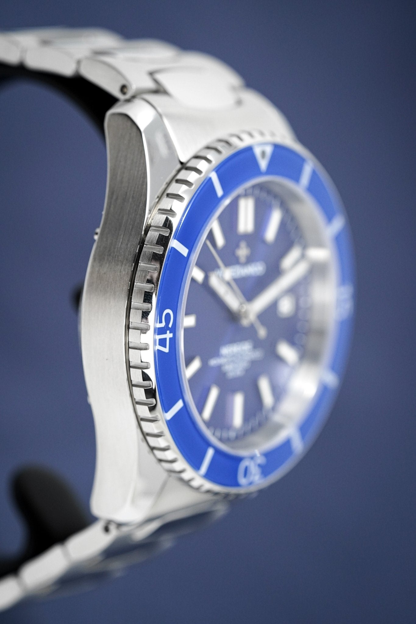 Venezianico Automatic Watch Nereide Canova Bracelet Blue