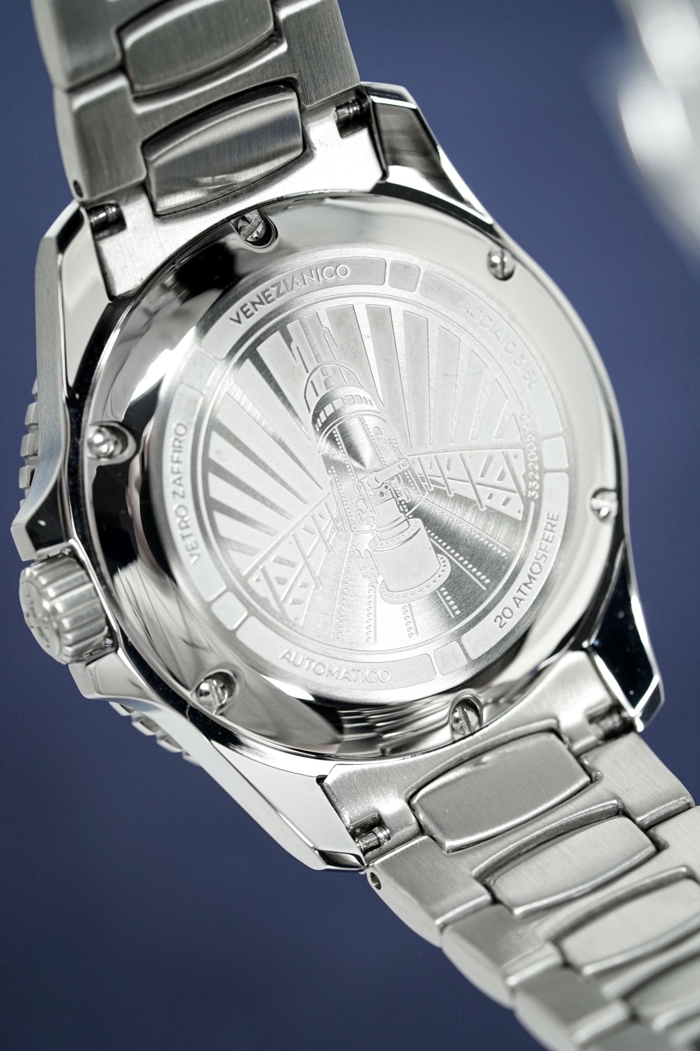 Venezianico Automatic Watch Nereide Canova Bracelet Green