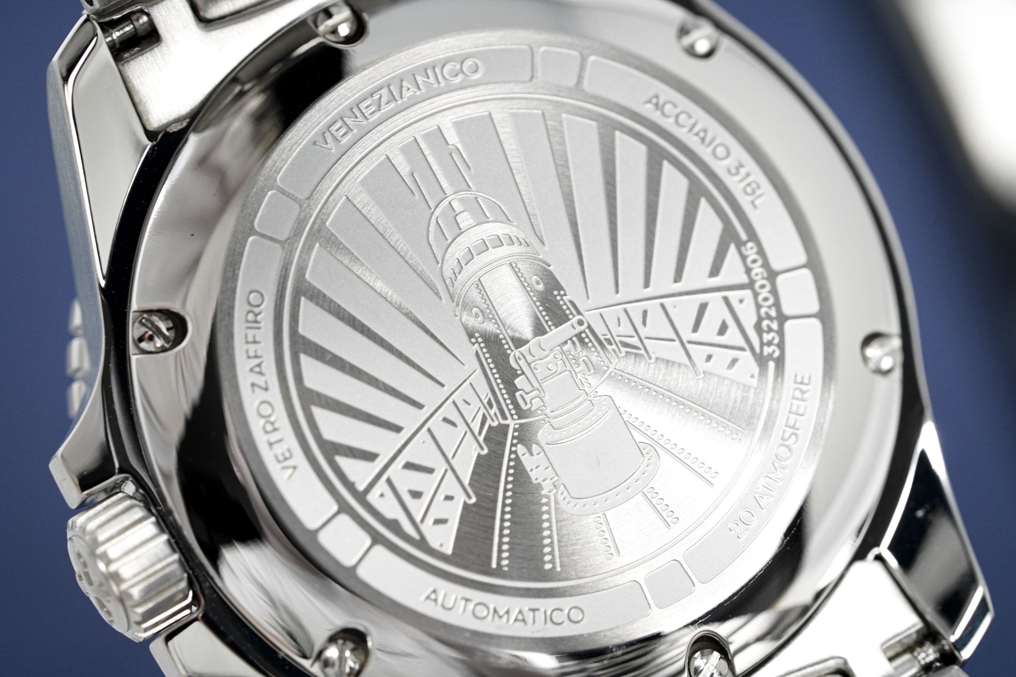 Venezianico Automatic Watch Nereide Canova Bracelet Red