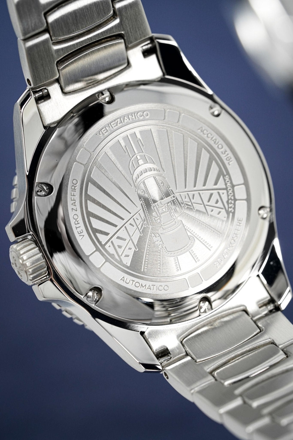 Venezianico Automatic Watch Nereide Canova Bracelet Red