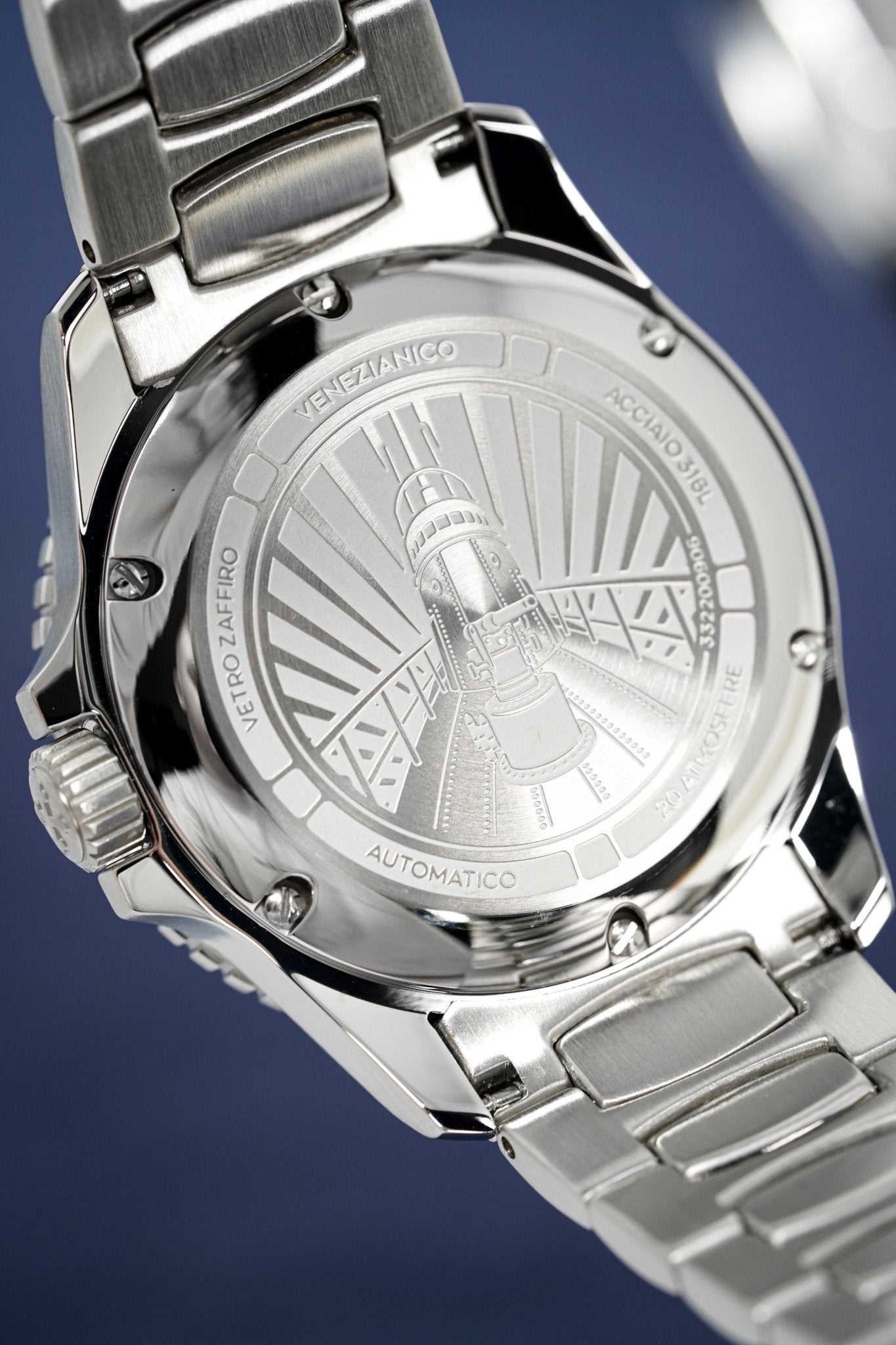 Venezianico Automatic Watch Nereide Canova Bracelet Red