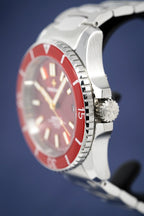 Venezianico Automatic Watch Nereide Canova Bracelet Red