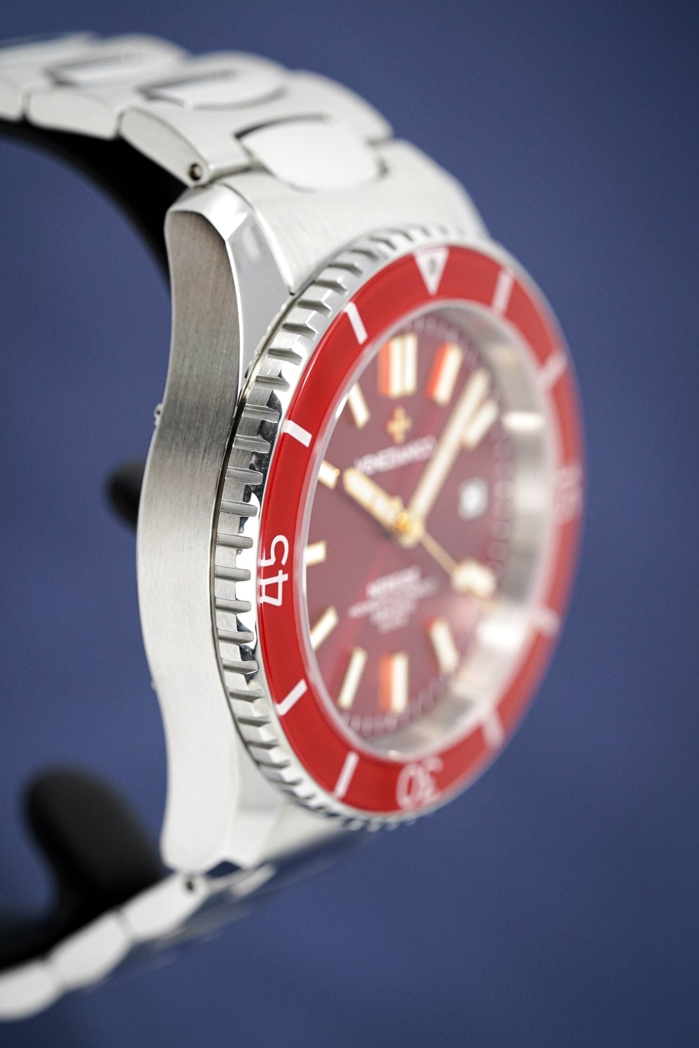 Venezianico Automatic Watch Nereide Canova Bracelet Red