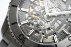Venezianico Automatic Watch Nereide UltraLeggero Skeleton Gunmetal