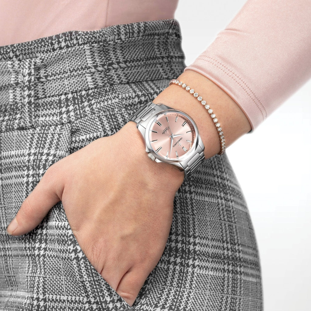 Venezianico Automatic Watch Redentore 36 Pink Steel