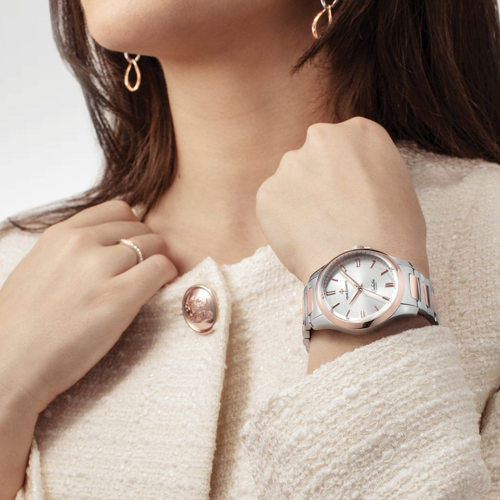 Venezianico Automatic Watch Redentore 36 Rose And Steel