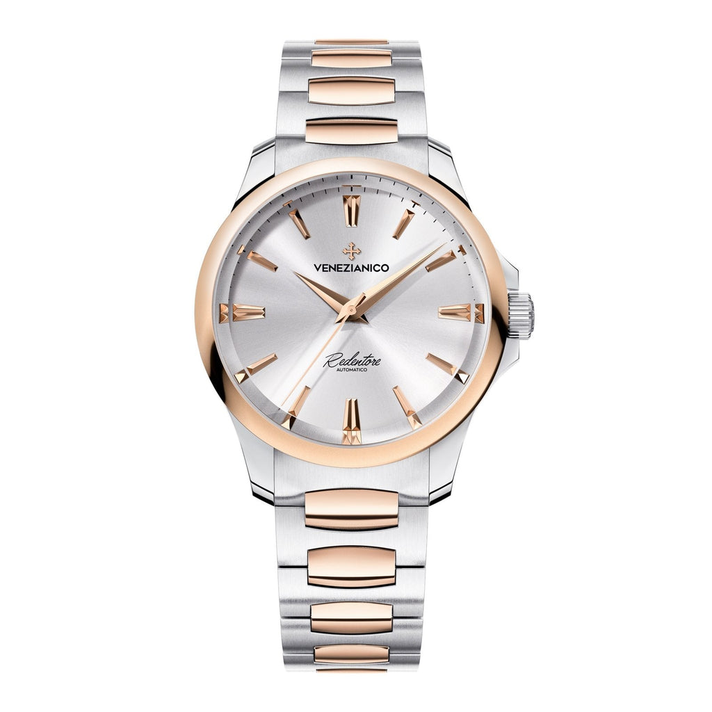 Venezianico Automatic Watch Redentore 36 Rose And Steel