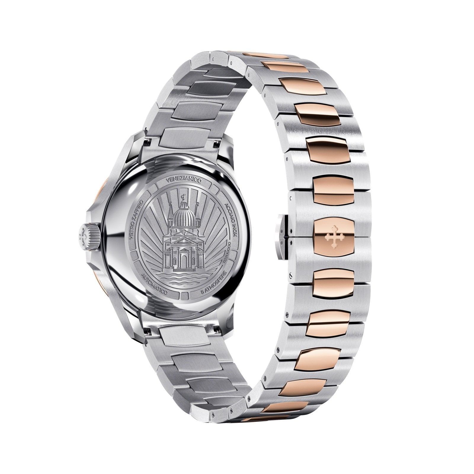 Venezianico Automatic Watch Redentore 36 Rose And Steel