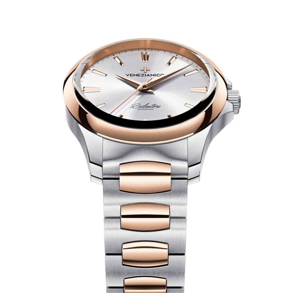Venezianico Automatic Watch Redentore 36 Rose And Steel