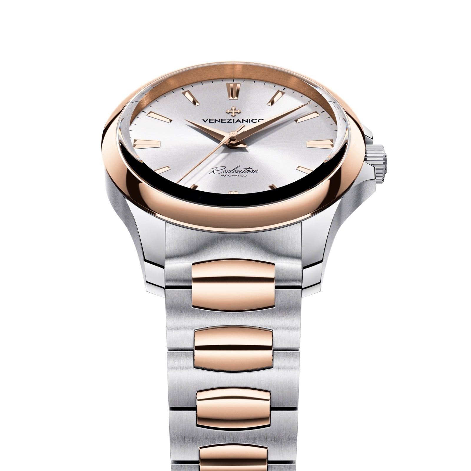 Venezianico Automatic Watch Redentore 36 Rose And Steel