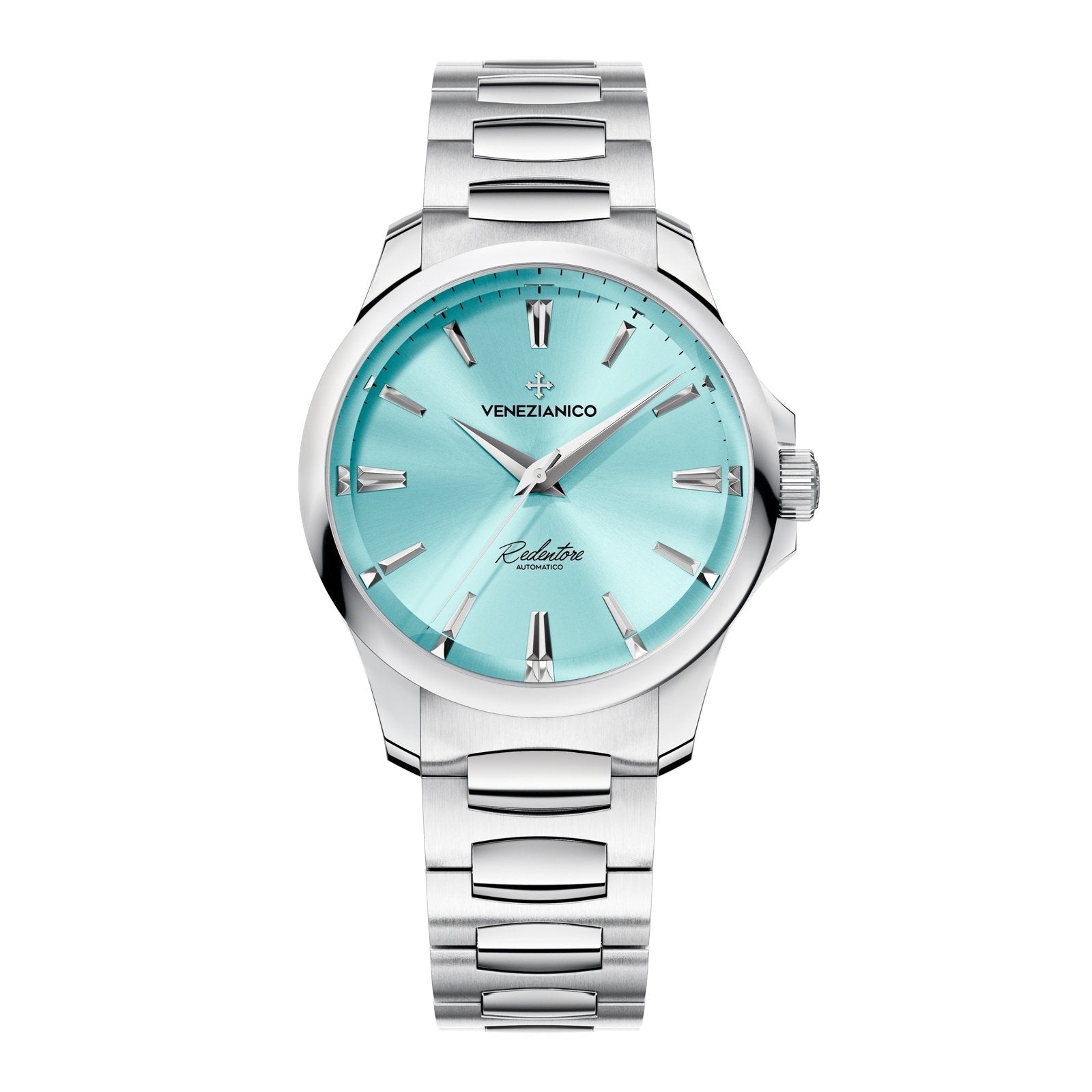 Venezianico Automatic Watch Redentore 36 'Tiffany' Blue Steel