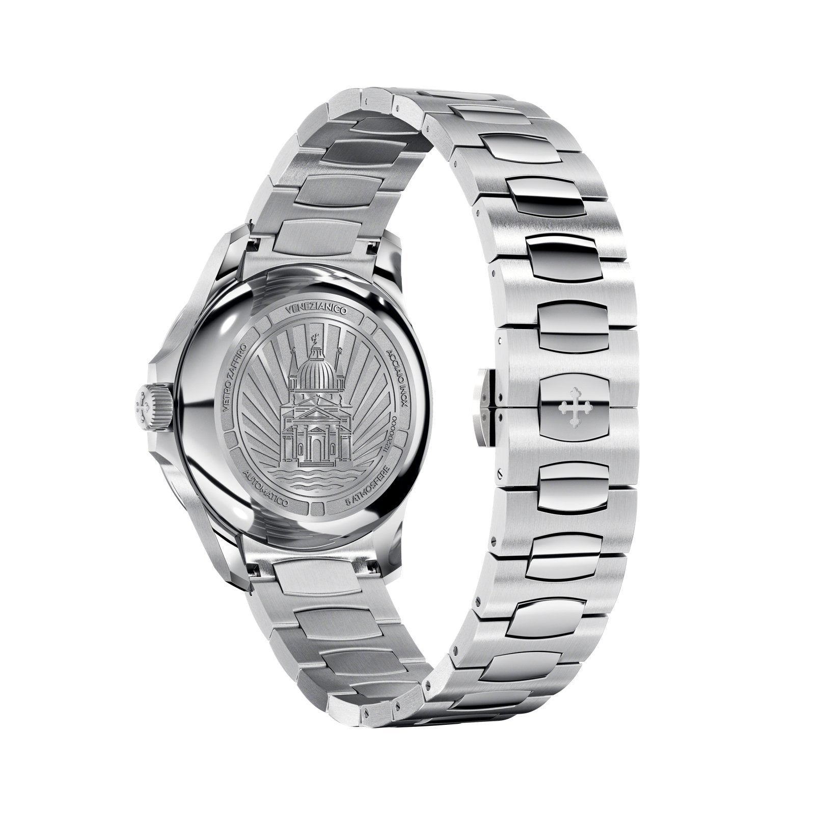 Venezianico Automatic Watch Redentore 36 'Tiffany' Blue Steel