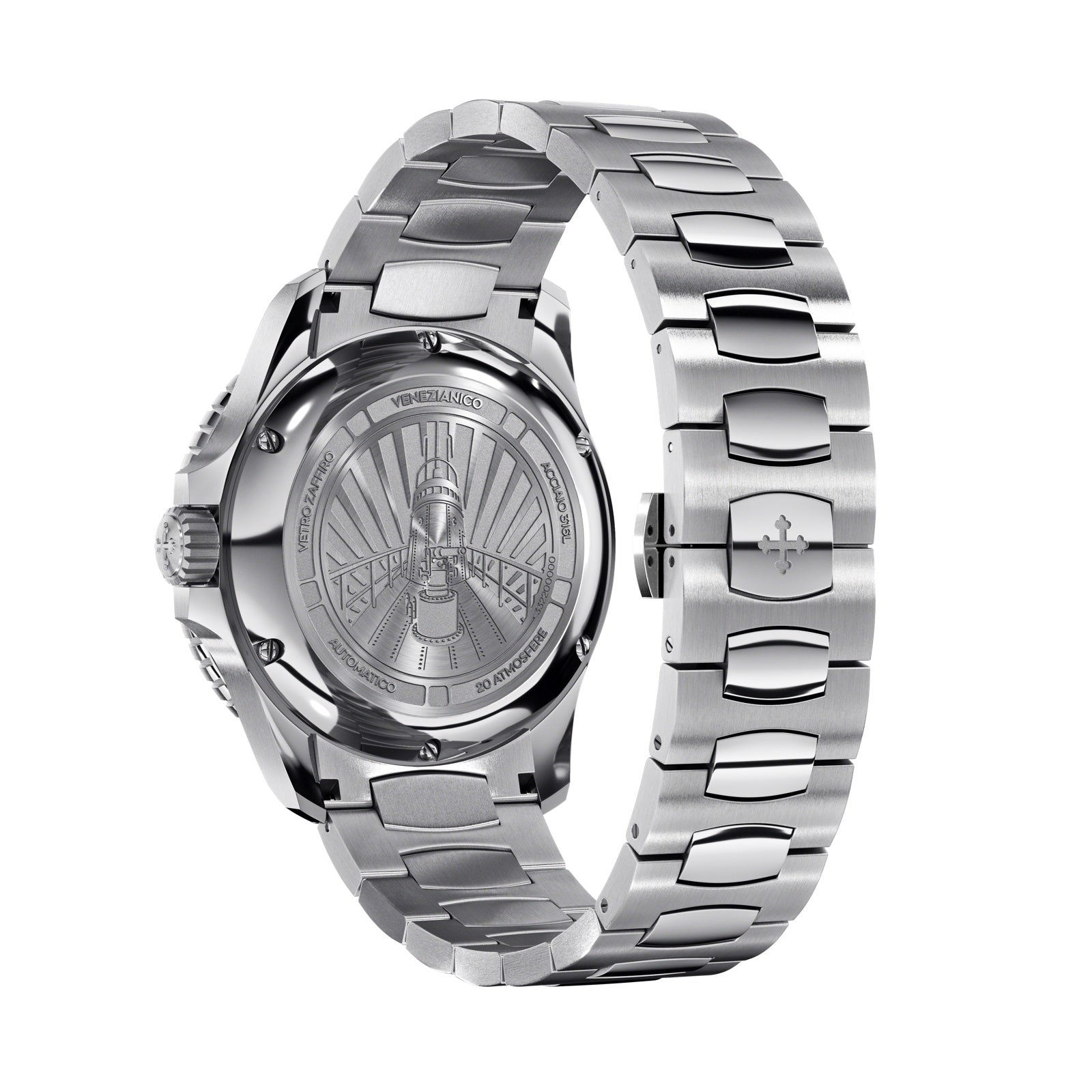 Venezianico Automatic Watch Nereide Canova Bracelet Green