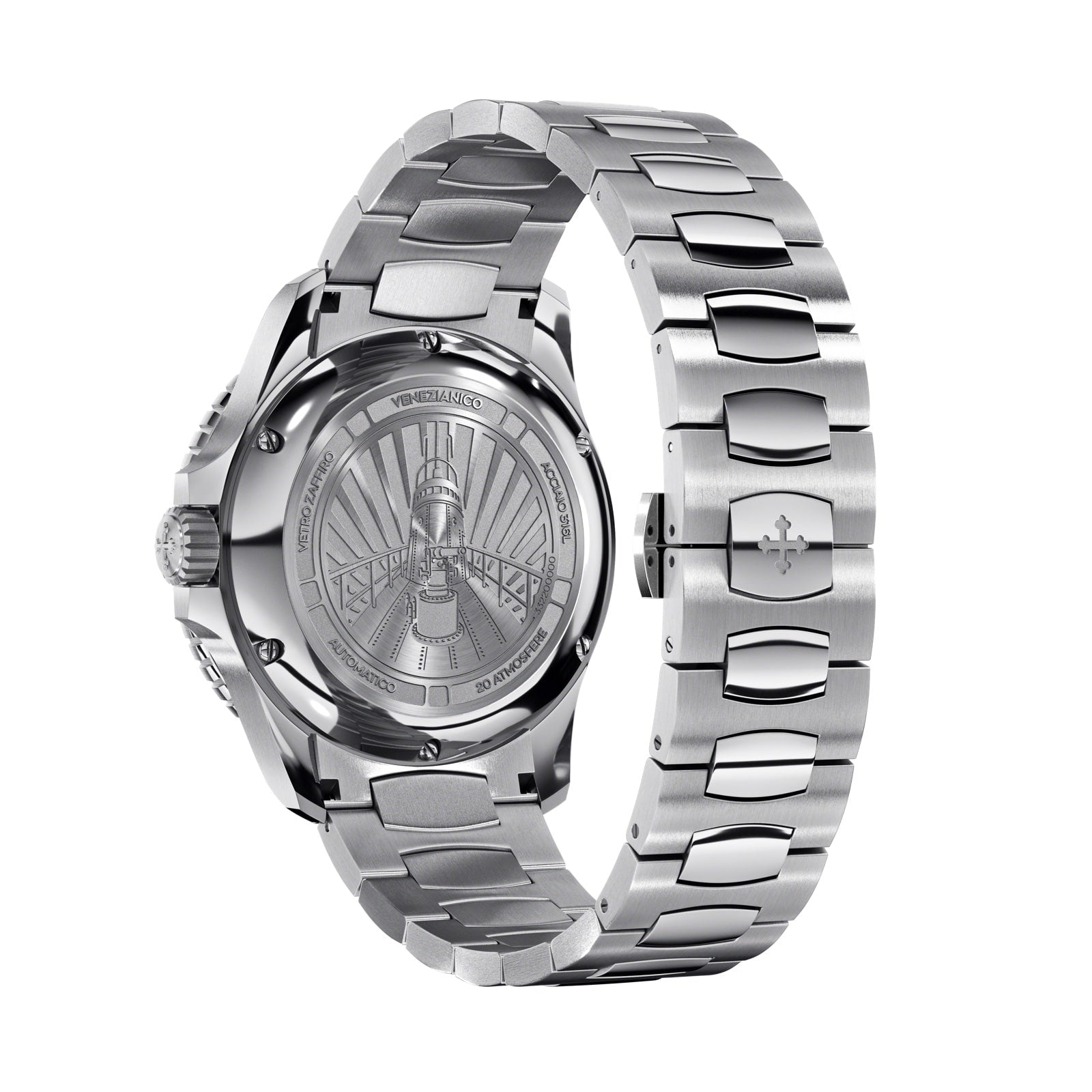 Venezianico Automatic Watch Nereide Canova Bracelet Red