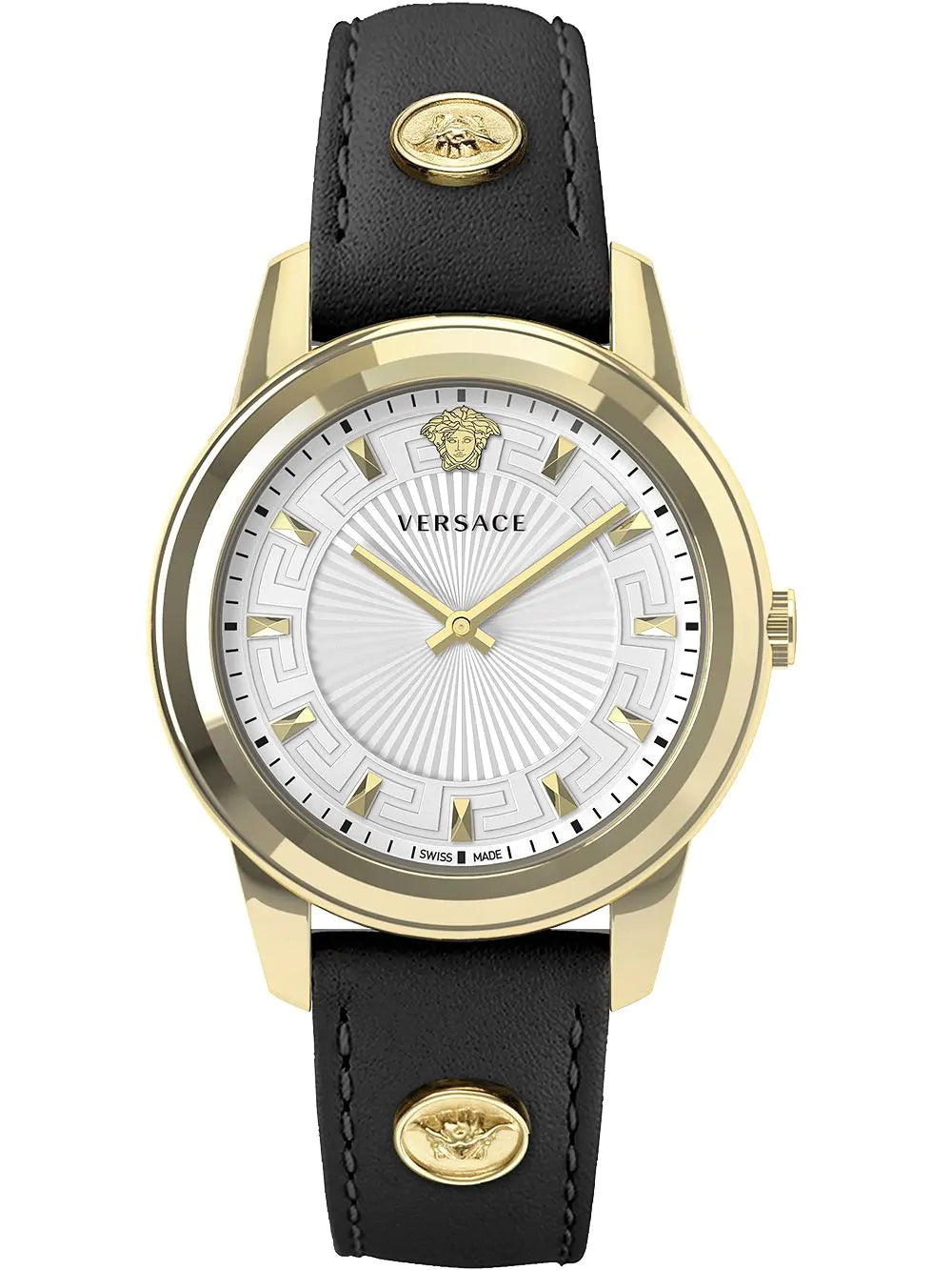 Versace Ladies Watch Greca 38mm Black