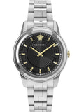 Versace Ladies Watch Greca 38mm Black Silver