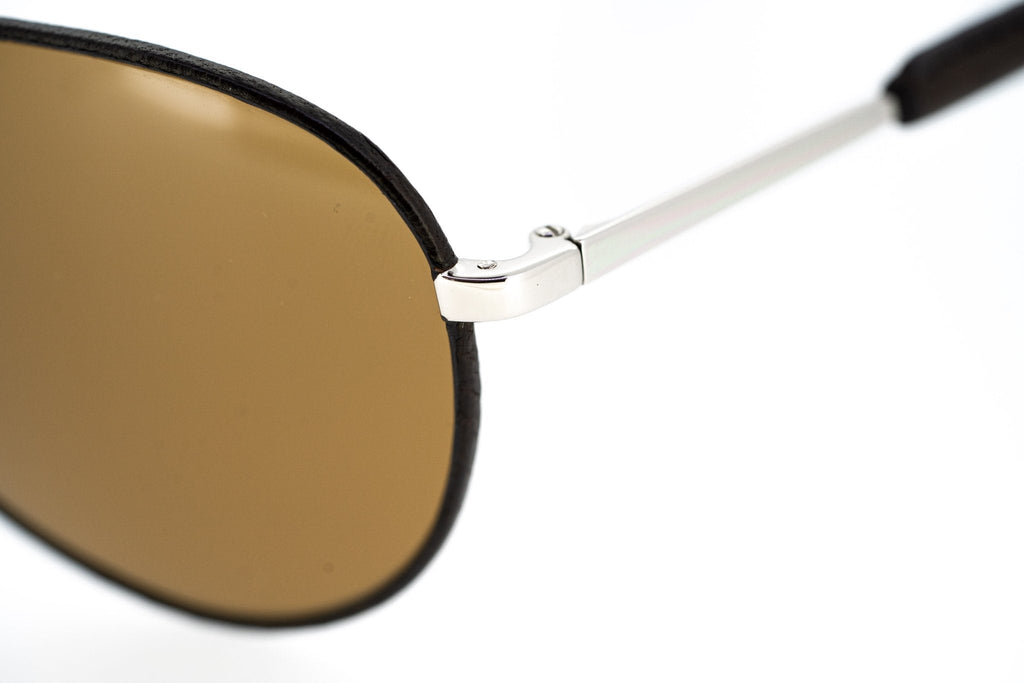 Veronique Branquinho Sunglasses Silver and Brown