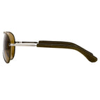 Veronique Branquinho Sunglasses Silver and Brown