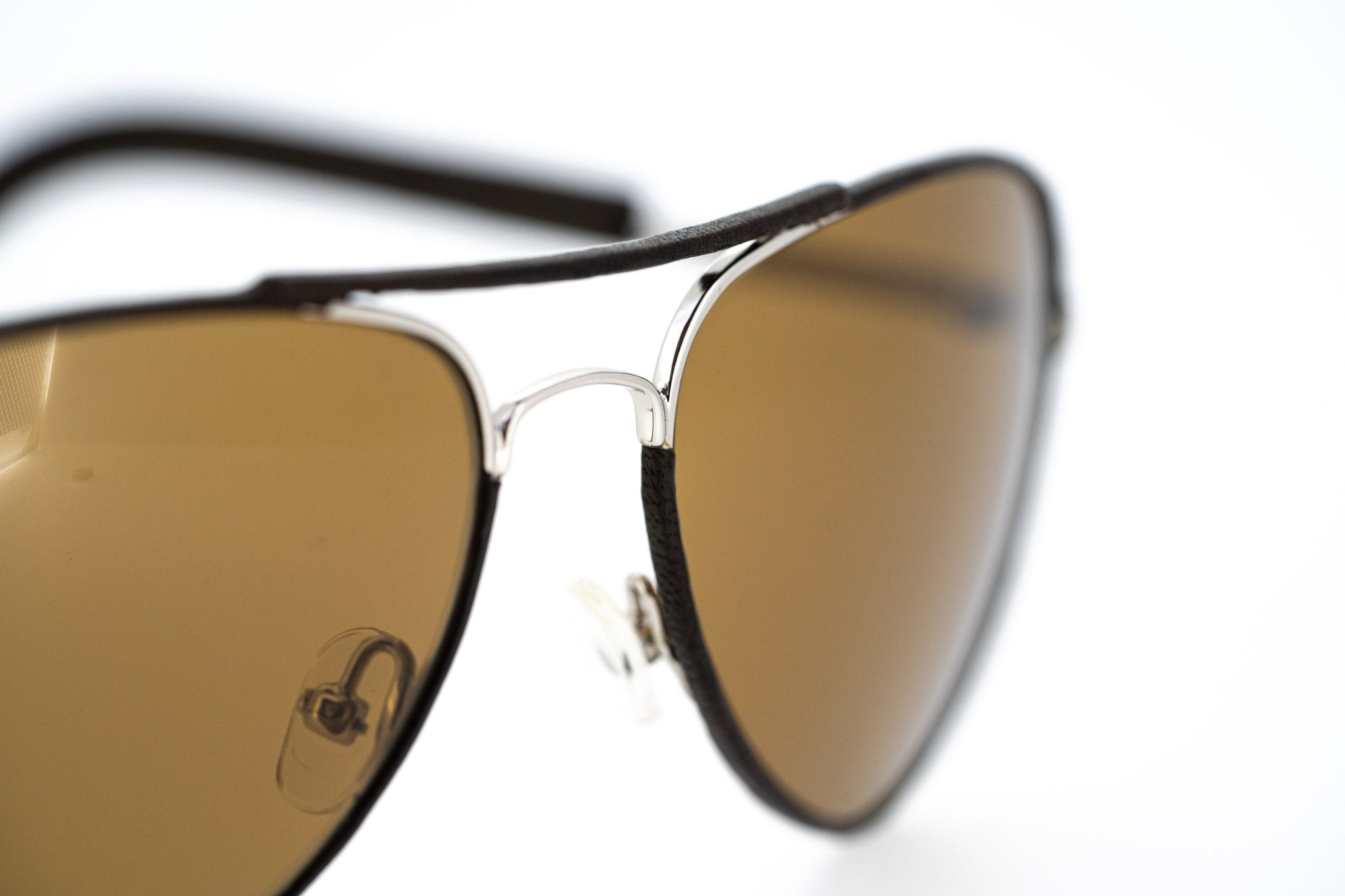 Veronique Branquinho Sunglasses Silver and Brown