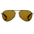 Veronique Branquinho Sunglasses Silver and Brown