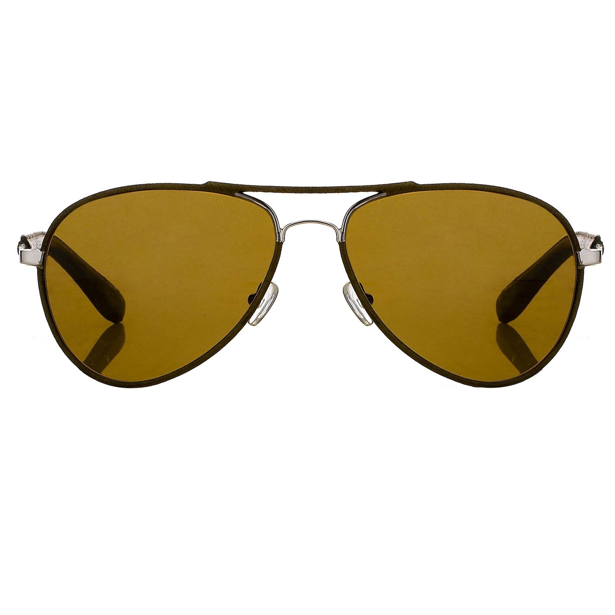 Veronique Branquinho Sunglasses Silver and Brown
