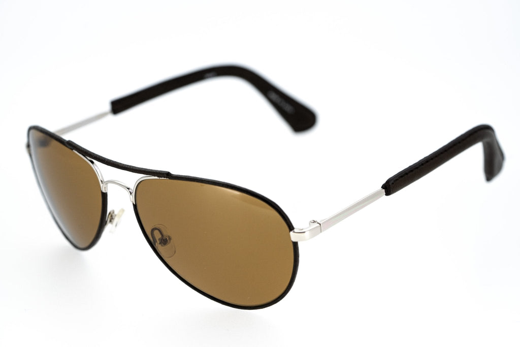 Veronique Branquinho Sunglasses Silver and Brown