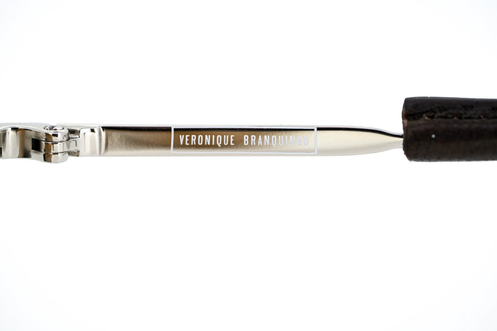 Veronique Branquinho Sunglasses Silver and Brown