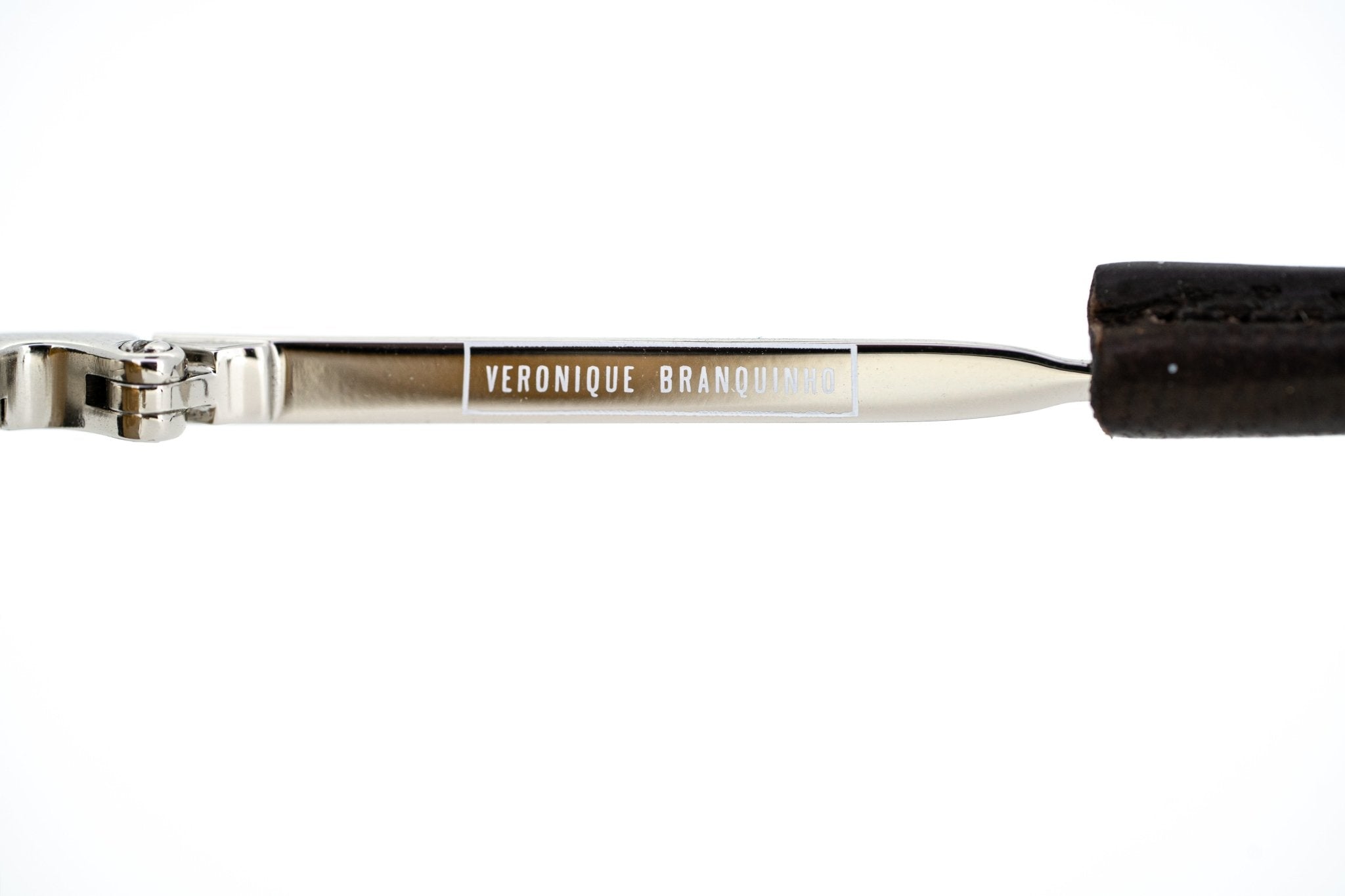 Veronique Branquinho Sunglasses Silver and Brown