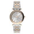 Versace Men's Watch V-Race 43mm White Two-Tone Bracelet