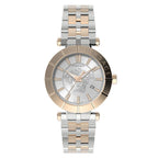 Versace Men's Watch V-Race 43mm White Two-Tone Bracelet
